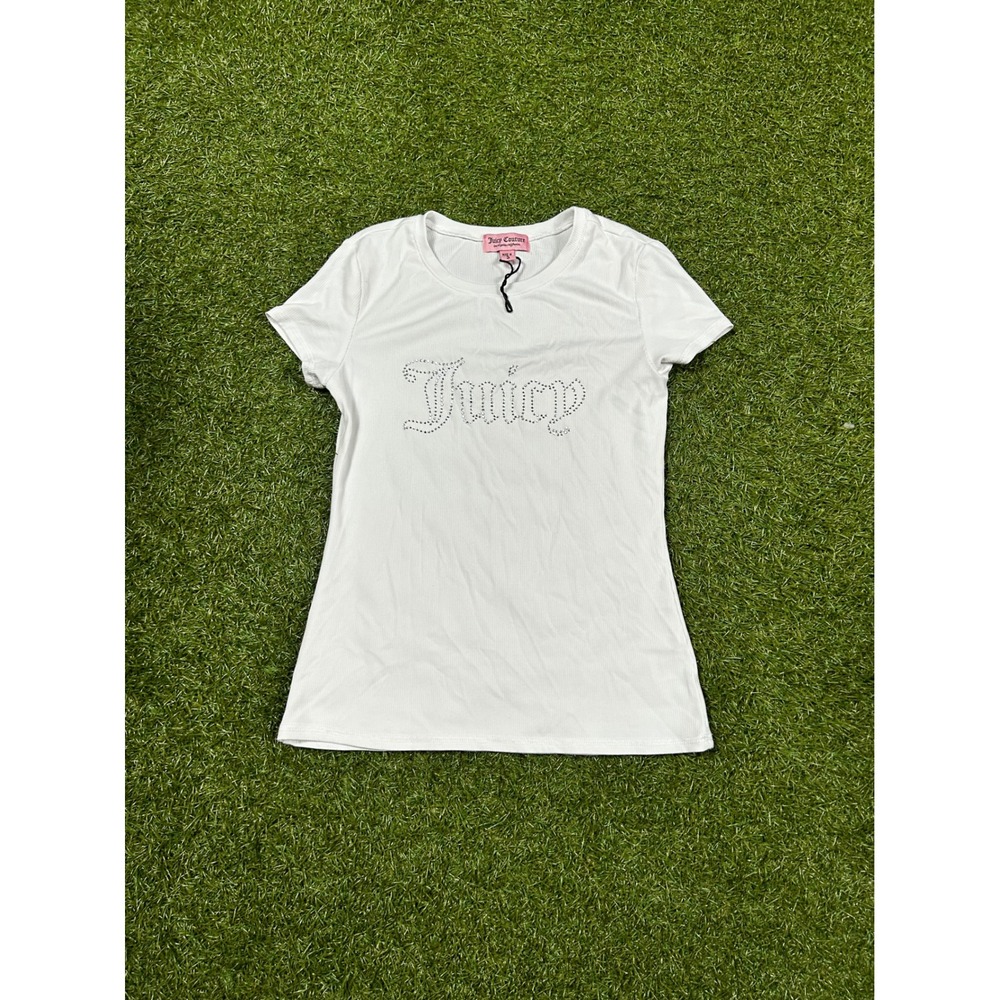 Y2K juicy rhinestone top